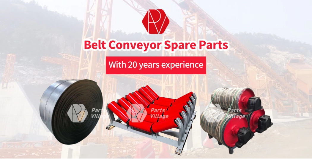 Conveyor Spare Parts Standard Mining Belt Conveyor Idler Roller