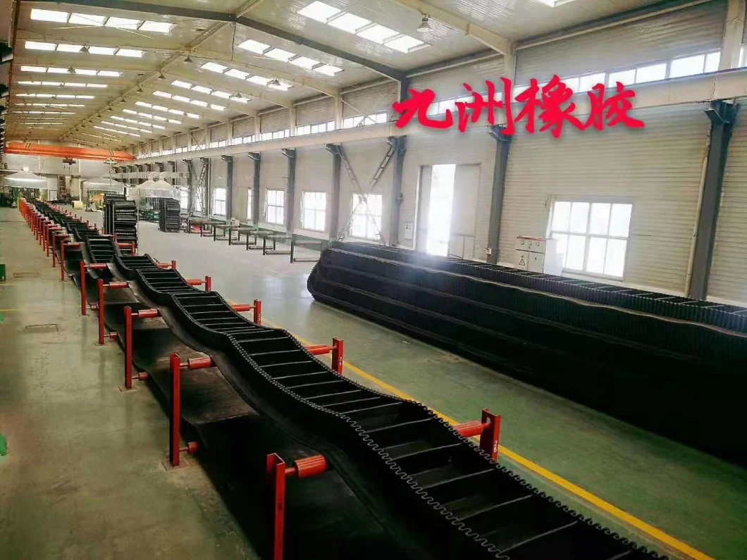 Corrugated Sidewall Rubber Conveyor Belt