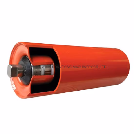 Ролик HDPE, ленточный конвейер, конвейерная лента, запчасти для конвейеров в машинах